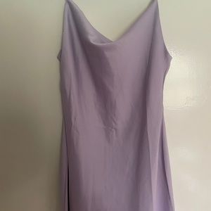 UO Mallory Cowl Neck Slip Dress